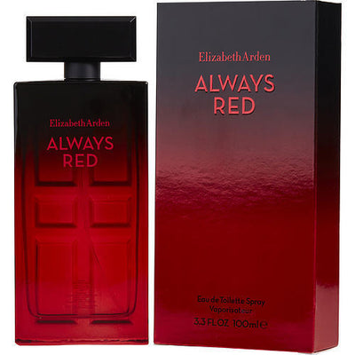 ALWAYS RED by Elizabeth Arden EDT SPRAY 3.3 OZ *TESTER